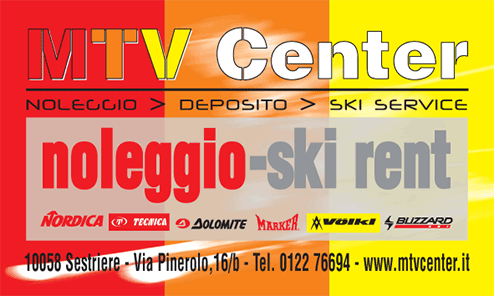 MTV Center, Ski rental and ski service, Sestriere